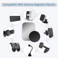 5/10pcs Magnetic Metal Plate Disk Car Phone Holder Stickers Magnetic Patch Sticker for Tablet Mobile Phone Car Stand Mount. 