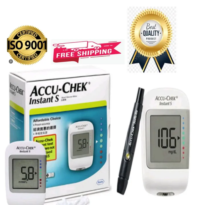 Accucheck Instant S Glucometer, Accu check Instant Glucometer ...