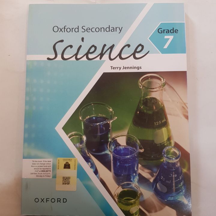 OXFORD SECONDARY SCIENCE GRADE 7 BY TERRY JENNINGS