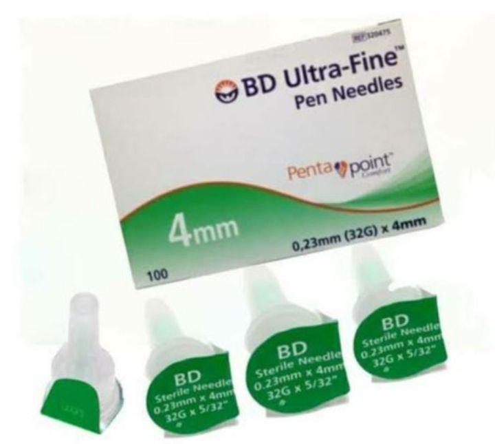 ultra fine universal needle for any type of insulin pen 20 pc