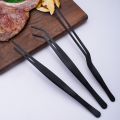 Stainless Multifuctional Steel Elbow Tweezers Aquarium Clip Long Tongs Medical Tweezers Forceps Pet Feeding Tools Non-slip.