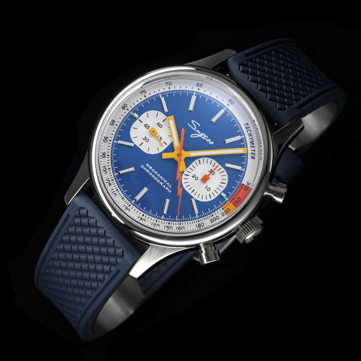 Sugess%20Pilot%20Watch%20with%20Seagull%20Movement%20Swanneck%20Wristwatch%20Mechanical%20Chronograph%20Sappire%20Crystal%20%20Limited%20Racing%201963%20-%20Image%206