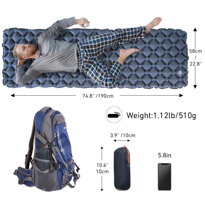 WESTTUNE%20Camping%20Sleeping%20Pad%20Ultralight%20Inflatable%20Mattress%20Portable%20Outdoor%20Air%20Cushion%20Sleeping%20Mat%20for%20Travel%20Hiking%20-%20Image%203