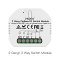 MOES Tuya ZigBee 3.0 Smart Light Switch Relay Module 1/2/3 Gang Smart Life/Tuya App Control, Works with Alexa Google Home Yandex. 