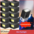 9V Battery Flashlight Mini LED Key Light 6F22 Battery COB Outdoor Lighting Work Light Battery Not Included 1-10pcs. 