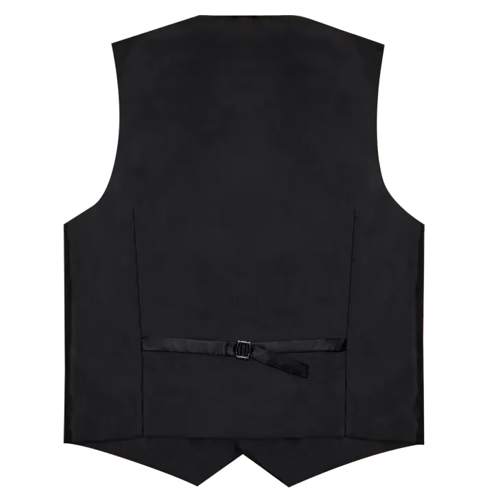 Paisley%20Men's%20Suit%20Vest%20Black%20Pink%20Red%20Wedding%20Prom%20Tuxedo%20Waistcoat%20Necktie%20Handkerchief%20Cufflink%20Sleeveless%20Jacket%20Vest%20-%20Image%204