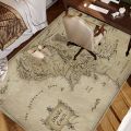 L-Lords Game Rings Hallway Carpet Retro Multiple Choice Living Room Kitchen Rug Non-Slip Welcome Rug.