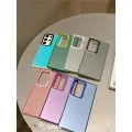 Gradient color case Samsung S24 S22 S23 S21 Ultra Plus Fe + high-end and good looking protective case # SM01. 