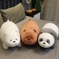 Original We Bare Bears Plush Toys Grizzly Panda Ice Bear Plush The Bare Bears Stuffed Dolls We Bare Bears Plushies Xmas . 