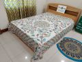 100% Cotton hand stitch king size nakshi kantha. 
