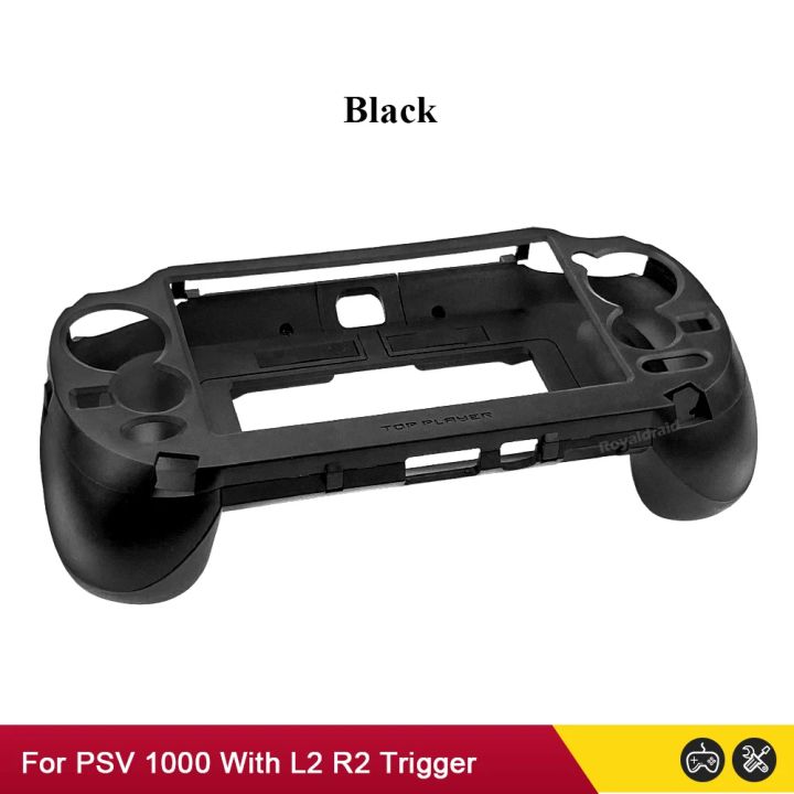 Black%20White%20Frosted%20Hand%20Grip%20Joypad%20Stand%20Case%20with%20L2%20R2%20Trigger%20Button%20For%20PSV%201000%20PS%20VITA%201000%20PSV1000%20%20Game%20Console%20Access%20-%20Image%207