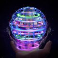 Flying Ball Toys Globe Shape Magic Controller Mini Flying Toy, Built-in RGB Lights Spinner 360° Rotating. 