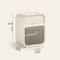 Multifunctional Double Layer Toilet Paper Storage Box Wall Mounted Punch-Free Waterproof Bathroom Tissue Holder with Drawer. 
