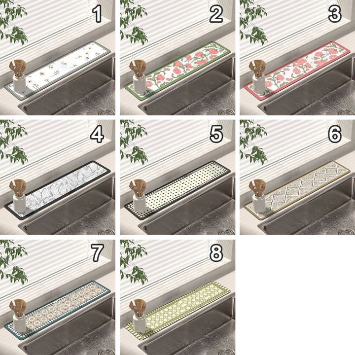 Diatomite%20Faucet%20Draining%20Mat%20Splash%20Non-Slip%20Drying%20Mat%20Convenient%20Multi-function%20Countertop%20Protector%20-%20Image%202