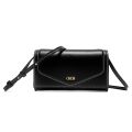 Magnetic Buckle Folding Small Square Bag Classic Women's 2026 Autumn Solid Color Simple New Single Shoulder Crossbody Bag. 
