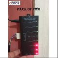 24/7 Digital Water Level Monitoring Pack – 2 Water Level Meters with Buzzer & Aluminum Contact Sensors. 