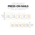 24pcs Short Square White France Full Cover Fake Nail Set 1pc Nail File & 1Nail Glue Sticker Kit Nails For Girl Mother Women Gift. 