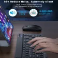 Slim Wireless Keyboard Mouse For iPad Xiaomi Samsung Huawei Phone Tablet Bluetooth-compatible Keyboard For Android IOS Windows. 