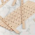 10/20/50pcs Wooden Candle Wick Holders Candles Mold Fixed Bracke Porous Wooden Holders Centering Device Bar for Candle Making.