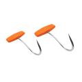Butcher Meat Hook Grill Accessories Portable Meat Processing Barbecue Chicken Hook for Kitchen Grocery Meat Shop Shop Farmer. 