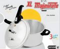 Pressure Cooker| Silver steel pressure cooker | Aluminium pressure cooker.. 