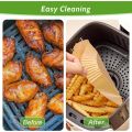 23cm Baking Paper Hot Air Fryer Liners Disposable Non-stick Oil-proof Baking Paper Liner for Oven Microwave Roasting Accessor. 