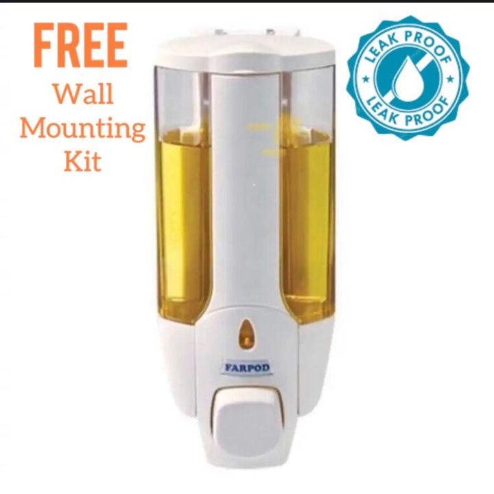 ZEBAISH HOUSEHOLD Soap Dispenser farpod Liquid Soap Dispenser 400ml (Venice)