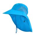 Boy Girl Children Summer Bucket Hats UV Protection Outdoor Beach Sun Hat Boy Girl Flap Cap Adjustable Wide Brim Cap. 