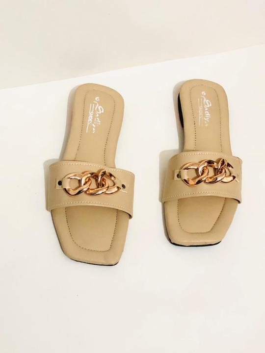 Ladies Flat Slippers Sandals Flio Flop- Shoes For Women's Low