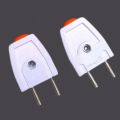 2 Pcs Two Pin Plug Two Pin Shoe Superior Quality ABS Plastic Electric Socket Plug 220v 250v 10A. 