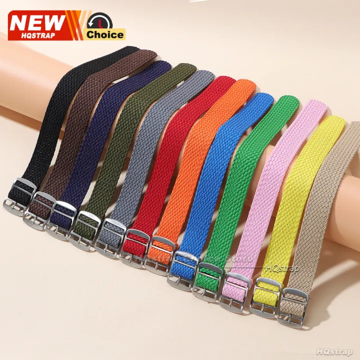 New%20One%20Piece%20Nylon%20Woven%20Watch%20Band%2016mm%2018mm%2020mm%2022mm%20Colorful%20for%20Perlon%20WatchStrap%20for%20%20Bracelet%20Women%20Men%20Wristband%20-%20Image%203