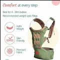 LuvLap Royal Hip Seat Baby Carrier with 4 Carry Positions, Baby Carrier with Hip seat for 6 to 24 Months Baby, Adjustable New-Born to Toddler Carrier, Max Weight Up to 15 Kgs Toddler Carrier Belt  Carrier bag baby carrier cot baby carrier belt 6 in 1 wrap. 
