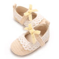 Cute White Lace Children's Shoes Princess Shoes Walking Shoes Butterfly Bow Cotton Soft And Comfortable Suitable For 0-18M. 