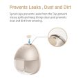 6pcs Replacement Spout Cap for eufy Wearable Breast Pump E20/E10/S1/S1 Pro, Dustproof, Keep Clean, Prevents Leaks from The Top.