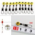 30pcs/set Fishing Float Bobber Stops Space Beans Connectors Sea Saltwater Fishing Tools Equipment Plastic Metal NEW SET. 