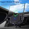 Wireless Car Z Fold 3 Holder,15W Qi Fast Charging Car Holder Mount for Air Vent and Dashboard. 