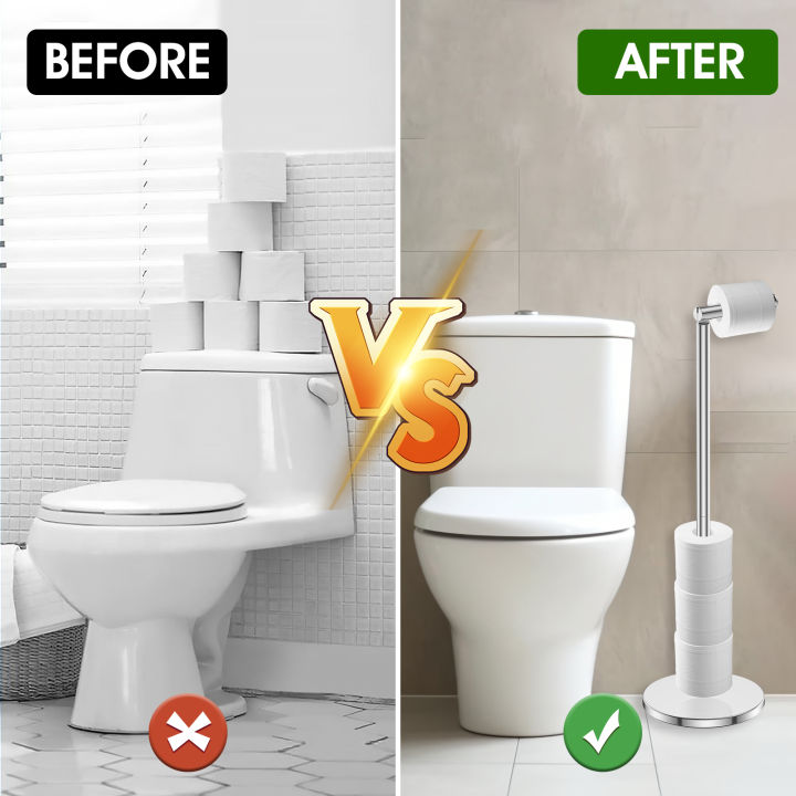 Freestanding%20Toilet%20Roll%20Holders%20Stainless%20Steel%20Toilet%20Paper%20Stand%20Anti-Rust%20Space%20Bathroom%20Tissue%20Rack%20Paper%20Dispenser%20Storage%20-%20Image%207