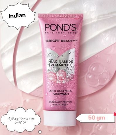 Ponds%20Bright%20Beauty%20Anti-Dullness%20Face%20Wash%20with%20Niacinamide%20(Vitamin%20B3)%2050gm%20Indian%20-%20Image%204