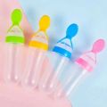 best baby cerilac feeding bottle easy to use squeezing feeding Bootle training rice cereal spoon. 