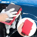 SEAMETAL Car Wash Mud Magic Clay Sponge Bar Block Pad Cleaning Eraser Wax Polisher Tool Remove Contaminants Car Wash Accessories. 