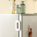 Self-Adhesive Fridge Lock Latchs System for Home Refrigerator Lock Fridge Freezer Door Locks Kids Baby Safety Child Cabinet Lock. 