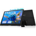 AHXJKA 11.6 inch Portable monitor 1366X768 display Gaming Monitor for Pc Raspberry Pi Laptop PS4 Xbox360 switch HDMI-Compatible.