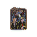 Science Film UFO Enamel Pins Custom Truth Is Out There Punk Brooches Lapel Badges Gothic Jewelry  For Movie Fans Friends. 