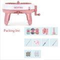 Sentro Knitting Machine Craft Project 40 Needle Hand Knitting Machine Kit for Knitting Craft Such as Scarves/Hats/Sweaters/Glove. 