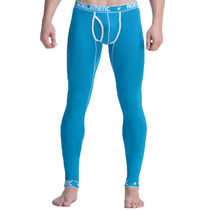 Men's%20long%20Johns%20one-piece%20thin%20underpants%20Tight%20thermal%20pants%20Modal%20slim%20cotton%20pants%20leggings%20-%20Image%204