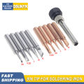 5Pcs 900M-T Pure Copper Soldering Iron Tip Soldering iron BGA Soldering Station Lead-free Solder Tips Branding Iron Welding. 
