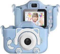 Digital Dual Camera for Kids with 2.0" Color Display Screen 12.0 Mega Pixels & 1080p HD video  & Micro-SD Card Slot for Children