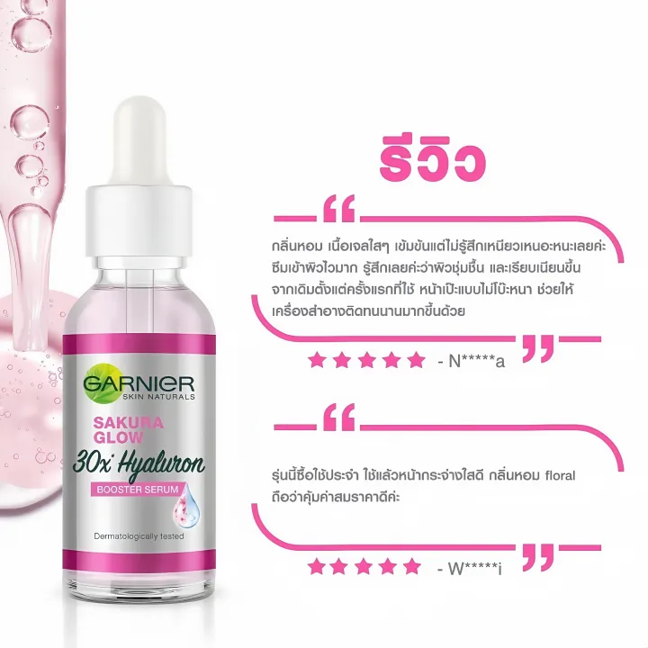 Garnier%20Sakura%20Glow%2030X%20Hyaluron%20Booster%20Serum%2030ml%20Dark%20Circles%20and%20Roughness%20for%20Healthy-Looking,%20Glowing%20Skin%20-%20Image%203