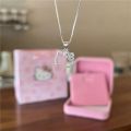Earrings Set 7 Pairs - 7 Days Earrings Set + Hello Kitty Necklace Combo. 