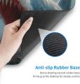 Fish-Themed Extended Gaming Mouse Pad – XL Large Desk Mat with Stitched Edges for Gamers and Home Office. 
